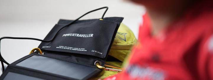 Produktbild Powertraveller Solarladegerät Falcon 7 mit 1x USB-A Output