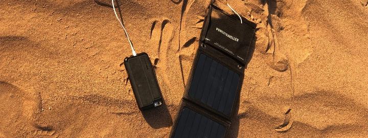 Produktbild Powertraveller Solarladegerät Falcon 7 mit 1x USB-A Output