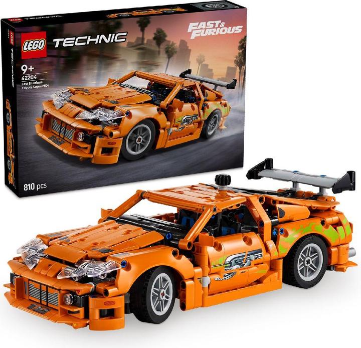 Actual product image LEGO Fast and Furious Toyota Supra MK4 (42204, LEGO Technic)