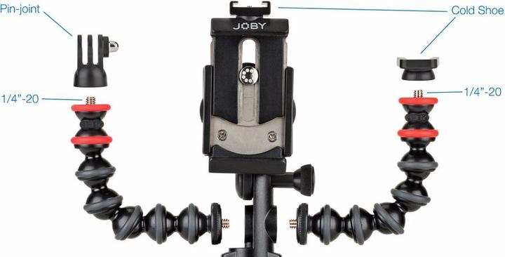 Actual product image Joby GorillaPod Mobile Rig Vlogging Tripod (Plastic, Metal)