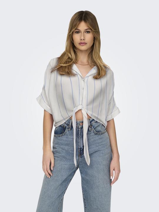 Image du produit Only Onlpaula Life S/S Tie Shirt Wvn Noos (XL)