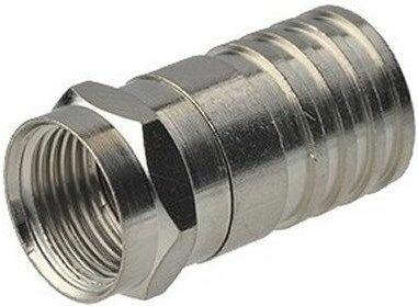 Image du produit Cabelcon Cablecon F-56-ALM 5.1/8.4 F-crimp connector PROFESSIONNEL - 100 pcs. (Fiches et connecteurs)