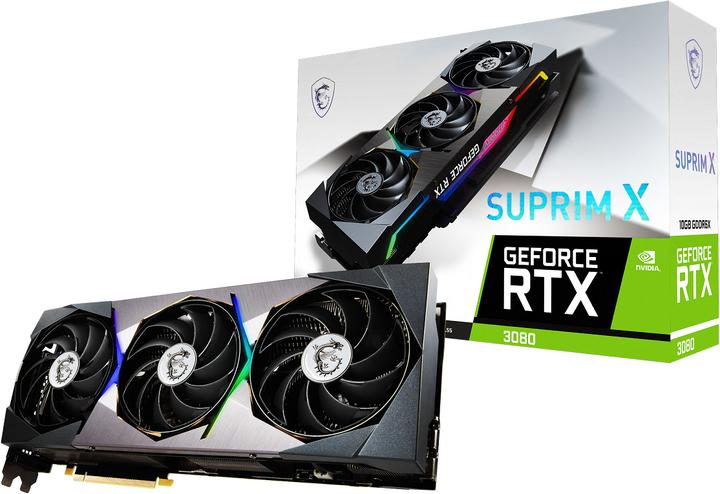 Produktbild MSI GeForce RTX 3080 SUPRIM X 10G (10 GB)