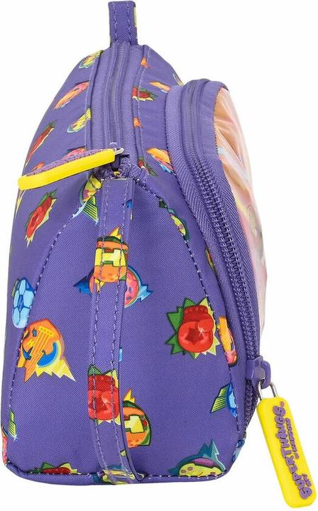 Immagine prodotto Superthings Astuccio per matite con accessori Guardiani di Kazoom Giallo Viola (32 pezzi)