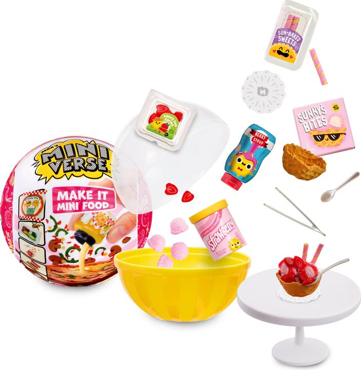 Actual product image MGA s Miniverse- Make It Mini Foods: Diner in PDQ Series 2A