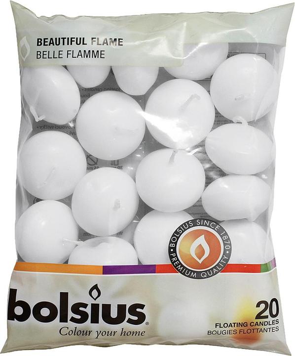 Bolsius Candele galleggianti (20 pz.)