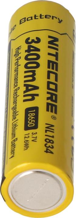 Actual product image Nitecore 18650 Rechargeable battery