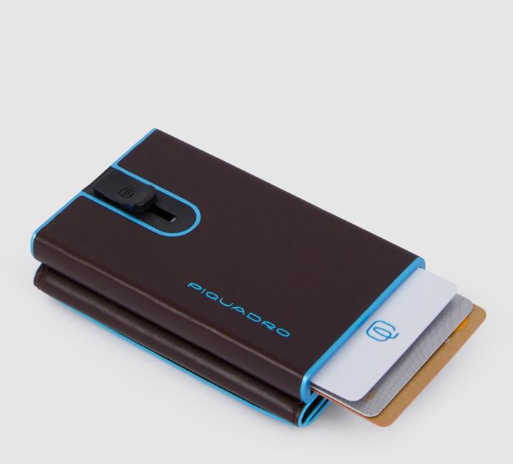 Image du produit Piquadro Blue Square - Portefeuille compact pour billets et cartes de crédit
