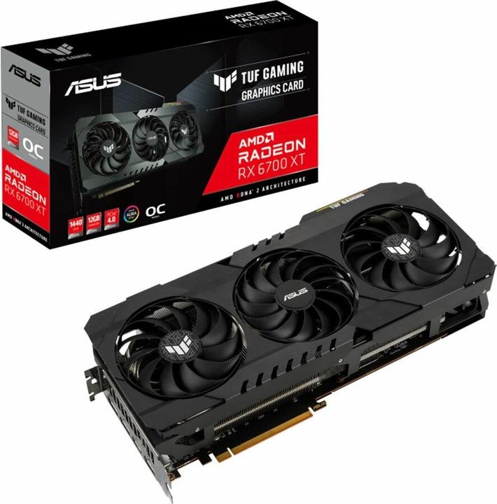 Immagine prodotto ASUS TUF GAMING Radeon RX 6700 XT OC Edition (12 GB)