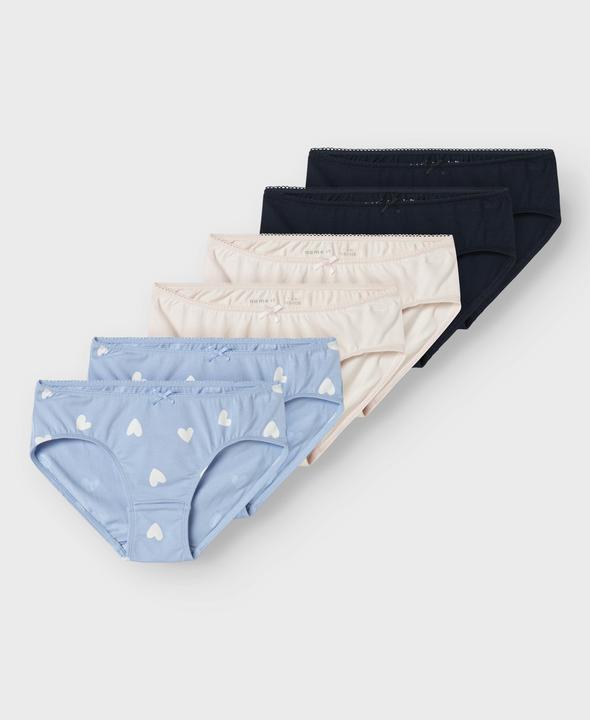 Produktbild Name it Nkfbriefs 6p Hearts Noos (134, 6er Pack)