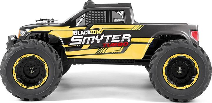 Actual product image Blackzon - Smyter MT Turbo 1/12 4WD 3S Brushless - Yellow (540253) (RTR Ready-to-Run)