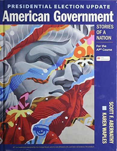 Image du produit Presidential Election Update American Government: Stories of a Nation (Anglais, Karen Waples, Scott Abernathy, 2021)