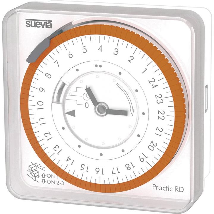 Suevia Practic RD analog timer power reserve