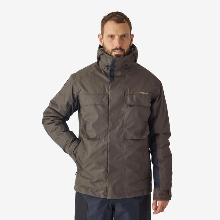 Image du produit Caperlan Veste de pêche FJ 500 chaude homme kaki (XL)