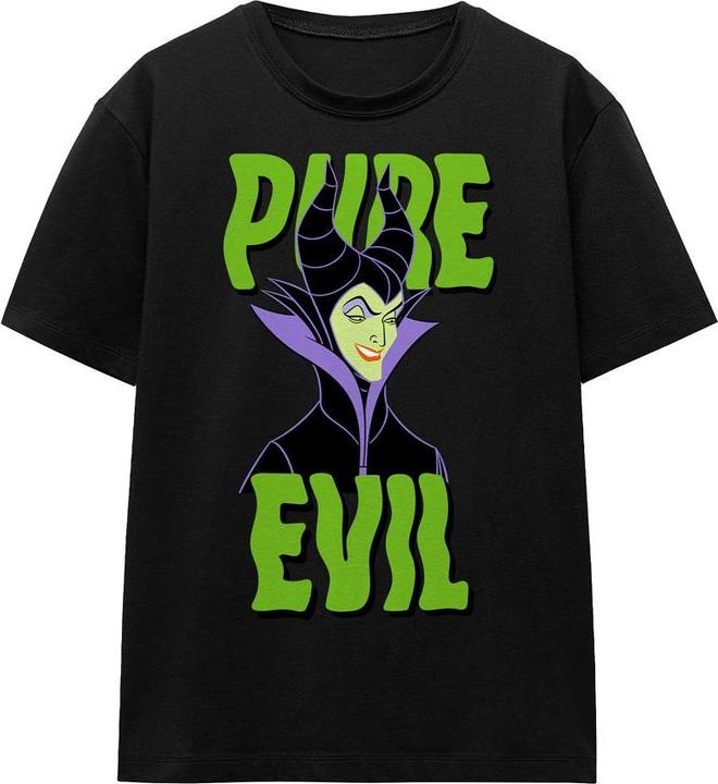 Actual product image Disney Villains Unisex Adult Pure Evil T-Shirt (XL)