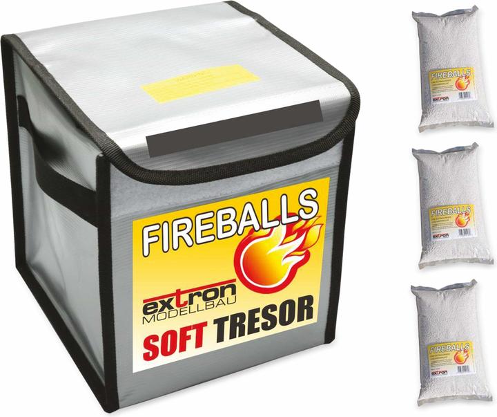 Immagine prodotto Pichler FIREBALLS Lipo Soft Safe incl. 3 x 1 litro FIREBALLS (20 cm, 20 cm)