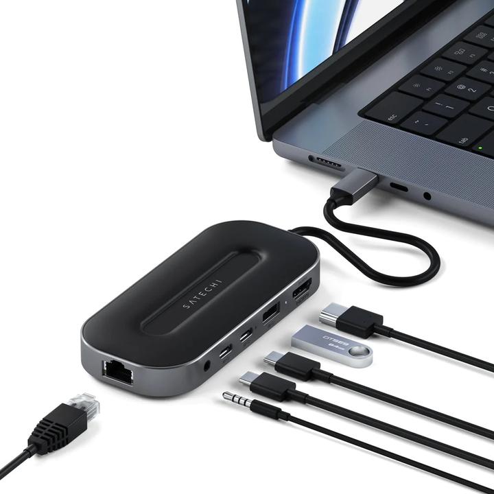 Actual product image Satechi ST-U4MGEM (USB-C, 7 Ports)