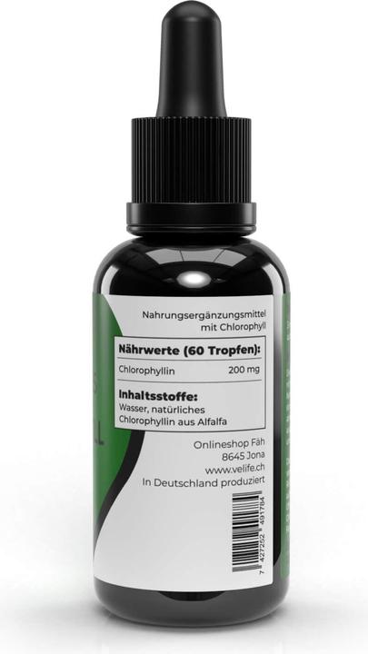Immagine prodotto VeLife Chlorophyll Tropfen (1 Pezzo/i, Goccia, 128 g)