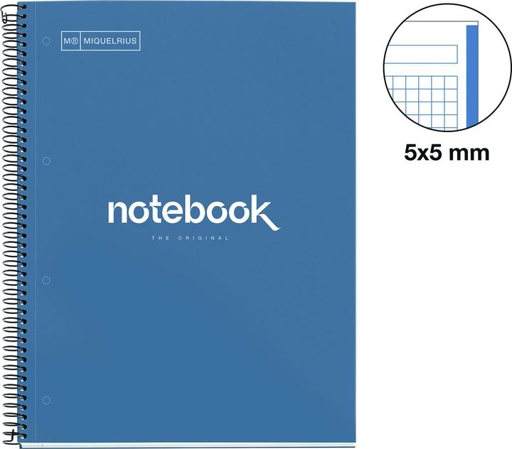 Image du produit Miquelrius Emotions Notebook (A4, Quadrillé, Couverture rigide)