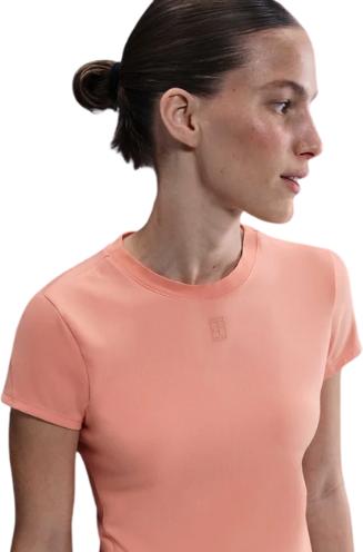 Produktbild Nike Court Advantage Dri-Fit Short-Sleeve Tennis Top Apricot Agate Woman (XS)