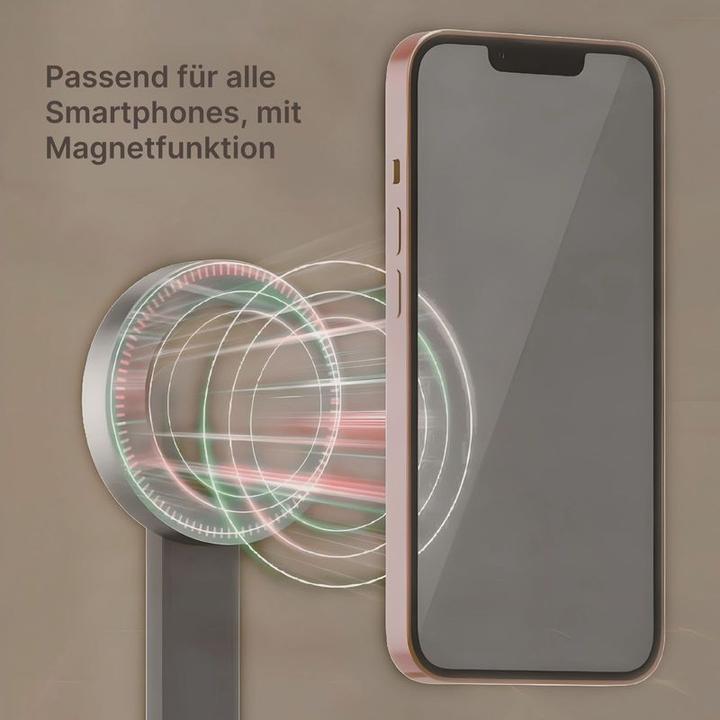 Immagine prodotto Hermex Treppiede per smartphone Supporto magnetico per treppiede Bastone per selfie Smartphone