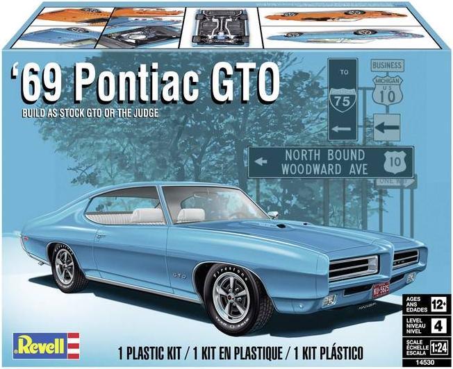 Image du produit Revell 69 Pontiac GTO The Judge 2N1