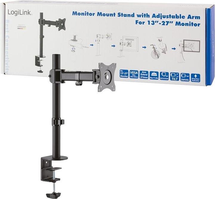 Actual product image LogiLink TV mount desk tiltable (Table, 27")