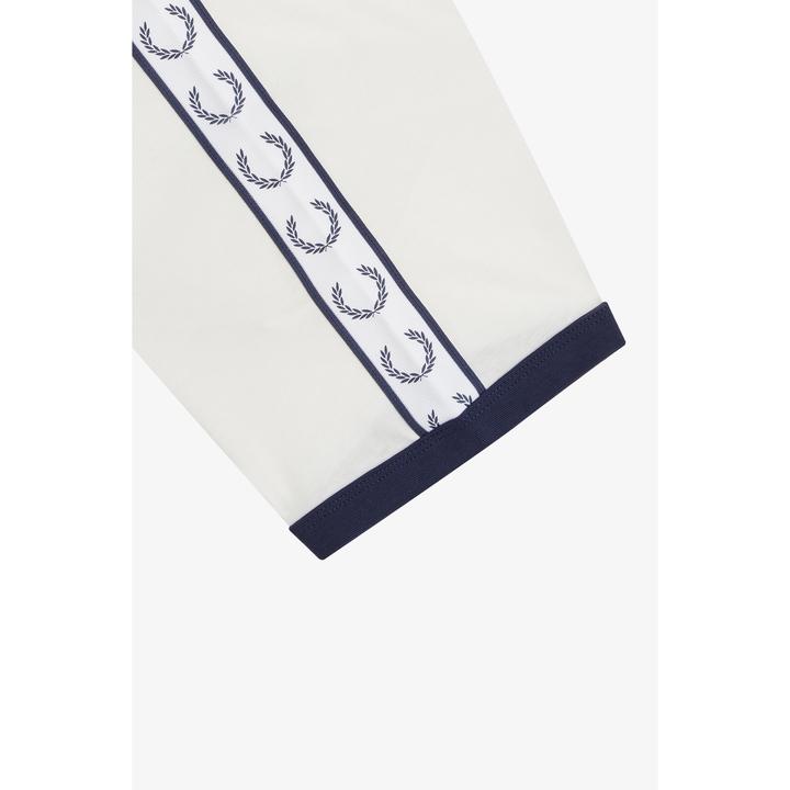 Produktbild Fred Perry T-Shirt mit kontrastfarbenen Bündchen und Streifen (XXL)