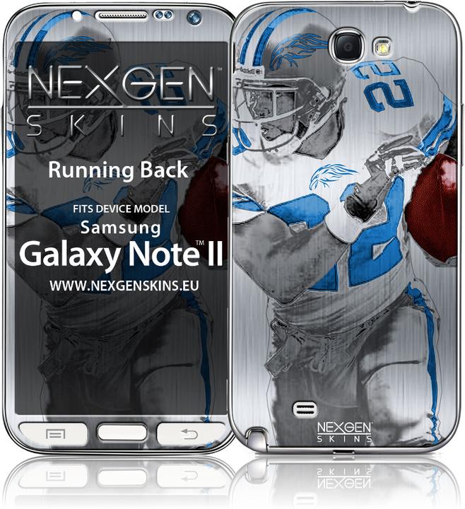 Image du produit Nexgen Skins - Kit skin pour coque avec effet 3D Samsung GALAXY Note 2 (Running Back 3D) (Samsung Galaxy Note 2)