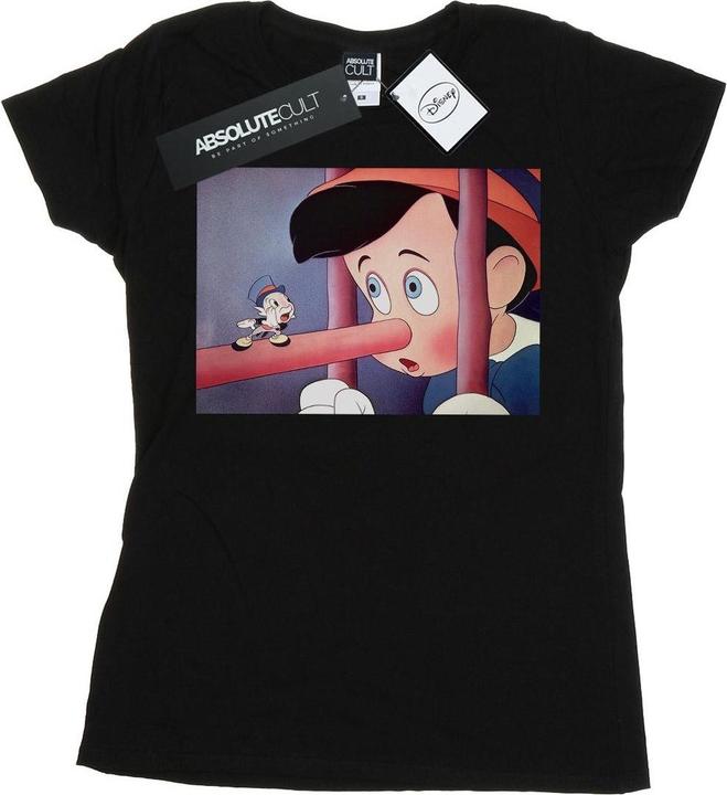 Immagine prodotto Disney Pinocchio Nose Still Maglietta Donna (S)