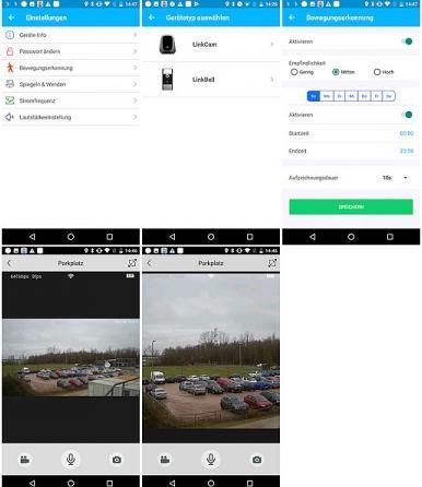 Produktbild VisorTech IP-HD-Überwachungskamera mit App