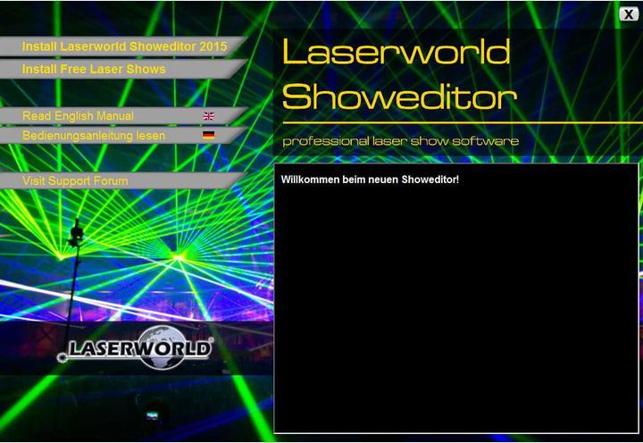 Actual product image Laserworld DMX Software Showeditor 2015 S