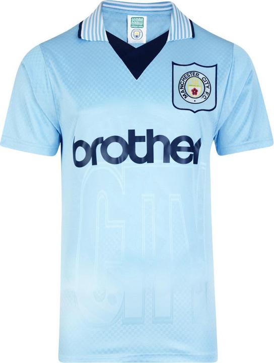 Actual product image Score Draw Manchester City 1996 Retro Jersey (S)