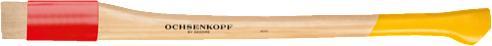 Image du produit Ochsenkopf OX E-648 H-2500 manche de rechange, Hickory, bouton, ROTBAND-PLUS, 800 mm