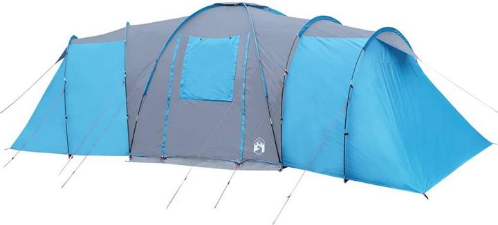 Immagine prodotto VidaXL Tenda da campeggio 12 persone 840 x 720 x 200 cm 185T Taffeta (Tenda a cupola, 24.50 kg, 9+ persone)
