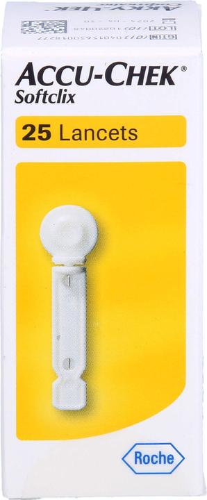 Produktbild Roche ACCU-CHEK Softclix Lancet, 25 St LAN (Lanzette)