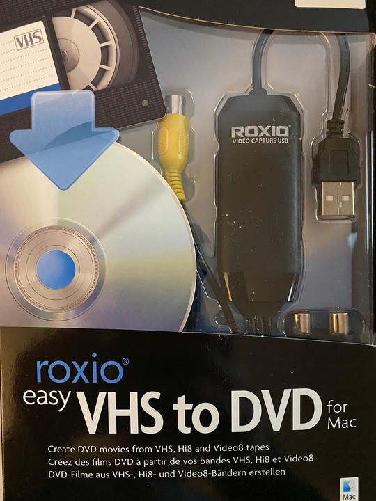 Actual product image Roxio Easy VHS to DVD (1 User, unlimited)