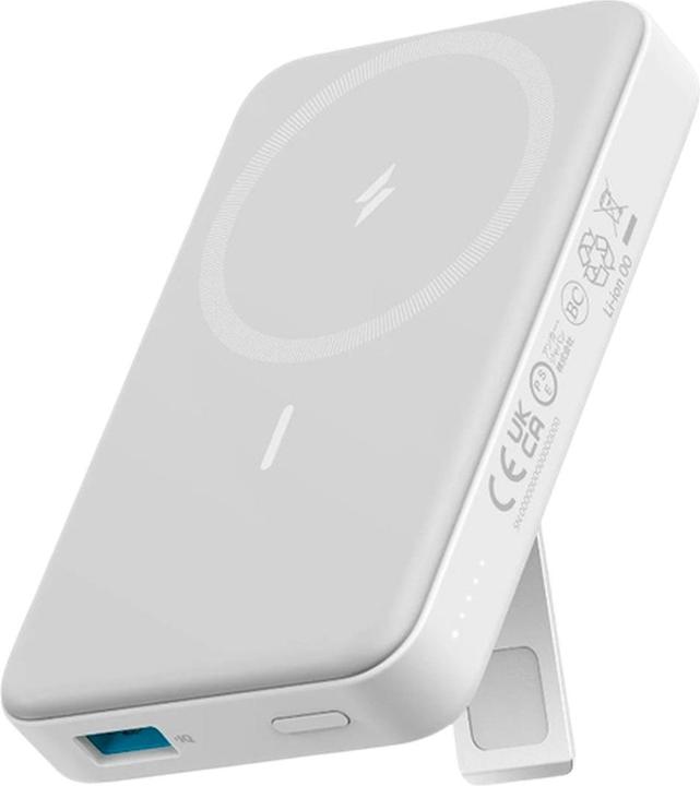 Anker 633 magnetic Wireless Powerbank 15W 10000mAh 27W USB-C Port white (10000 mAh, 27 W, 27 Wh)