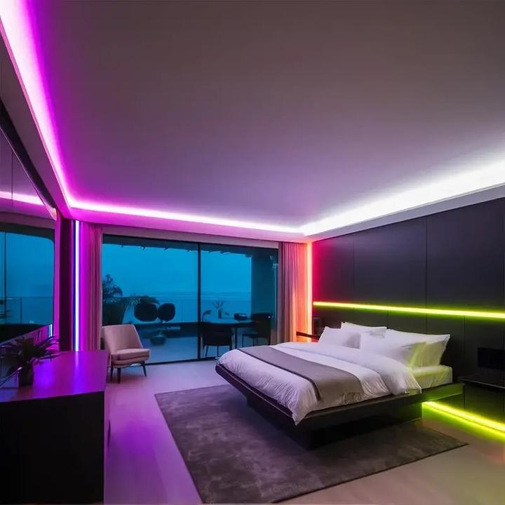 Actual product image Cbx 6 mirror lights, LED make-up mirror light, Hollywood lamps (200 cm, Indoor)