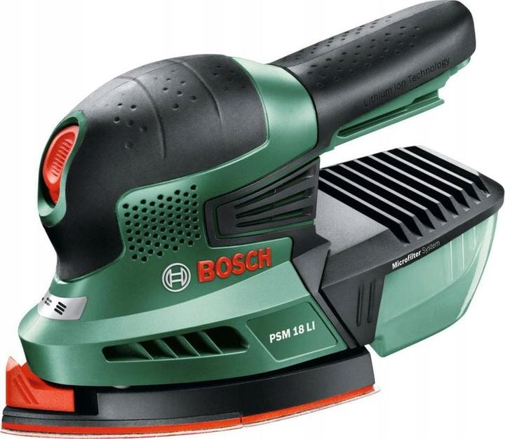Bosch Home & Garden PSM 18 Li (Plateau de ponçage triangulaire)