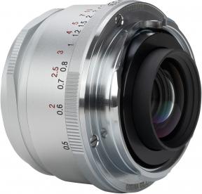 Actual product image Voigtländer Colour-Skopar 50mm / 2.2 VM silver (Leica M, full size)