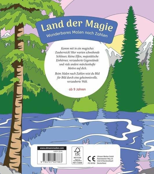 Actual product image Wonderful painting by numbers - Land of magic