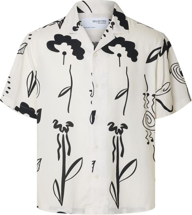 Selected Homme Chemise à manches courtes imprimée (XL)