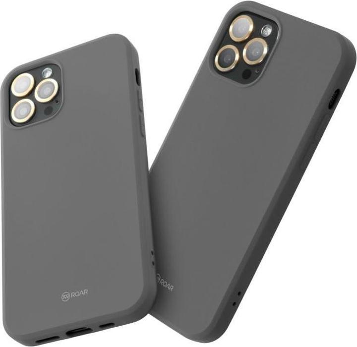 Produktbild Roar Back panel cover case COLORFUL JELLY for IPHONE 15 Pro grey (Apple iPhone 15 Pro)