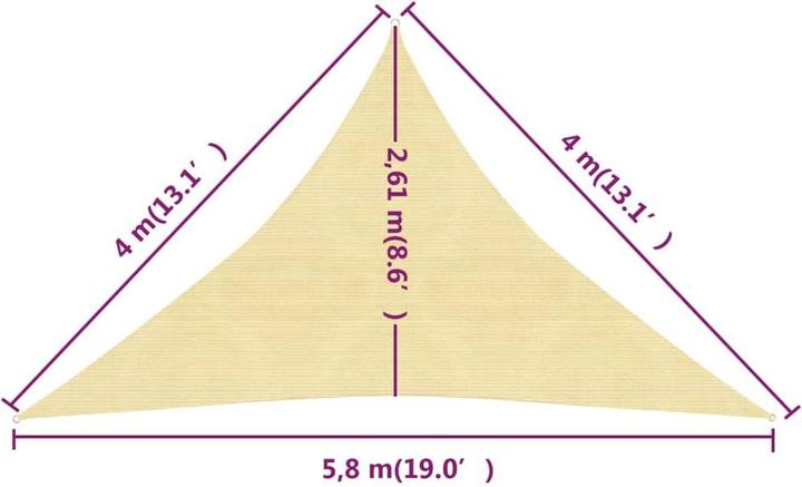 Immagine prodotto VidaXL Wendy (400 x 400 x 580 cm)