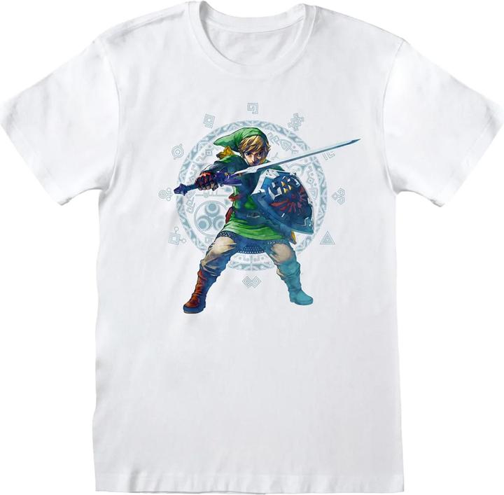 Immagine prodotto The Legend of Zelda Tshirt con la posa di Skyward Sword (XL)