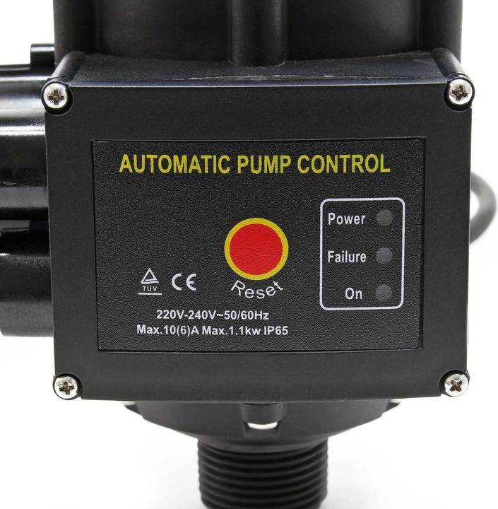 Produktbild Wiltec Druckschalter Kabel SKD-2D 230V 1-phasig Pumpensteuerung Hauswasserwerk (Hauswasserpumpe)