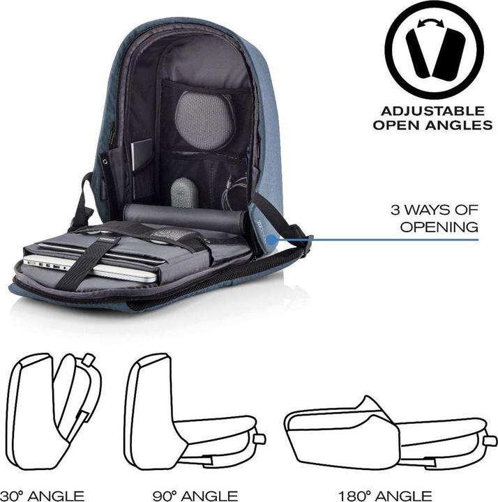 Immagine prodotto XD Design Zaino BOBBY HERO REGULAR Blu P705.299 (18 l)