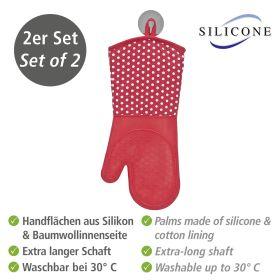 Produktbild Wenko Backhandschuhe (Silikon, 60% Baumwolle, 40% Polyester)