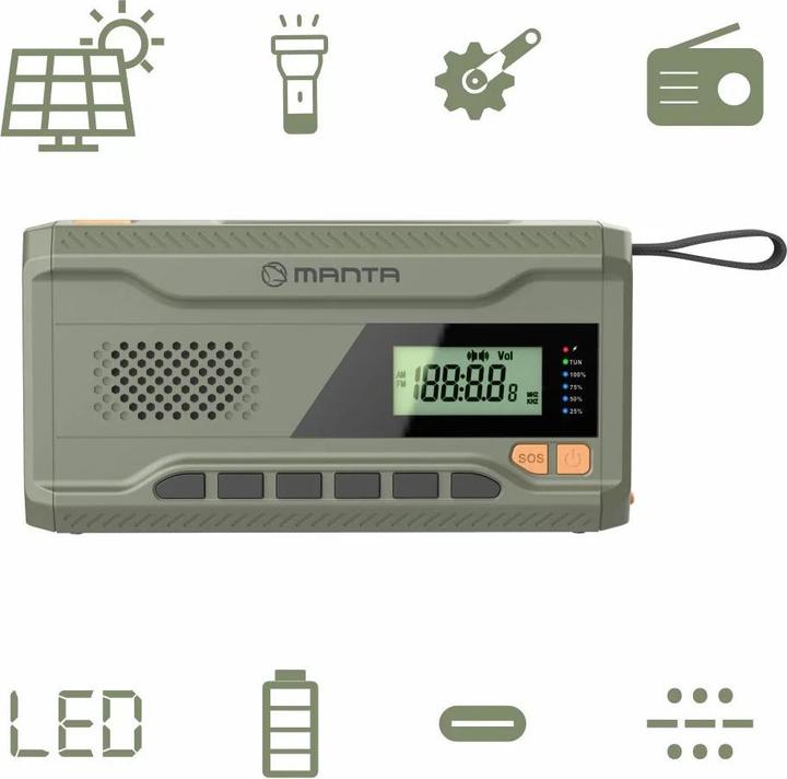 Immagine prodotto Manta RDI401G Dynamo (FM)